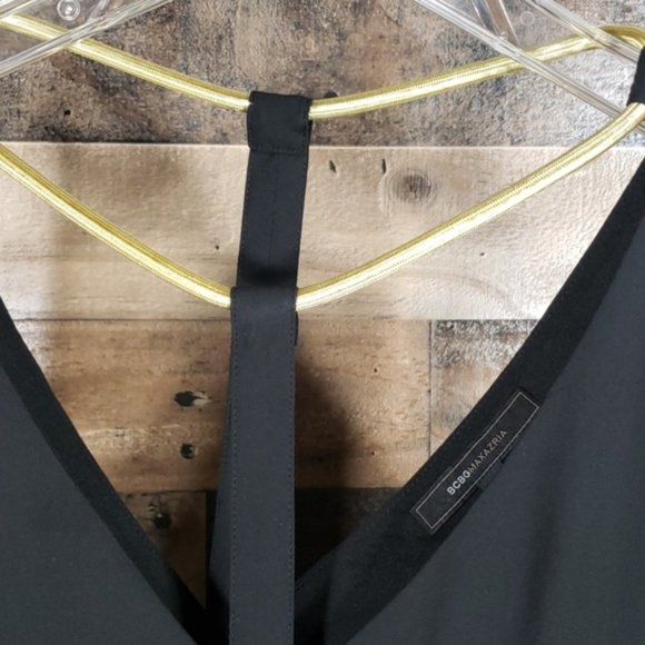 [BCBGMaxAzria] Nydia Silk V-neck Tank S - Picture 4 of 8